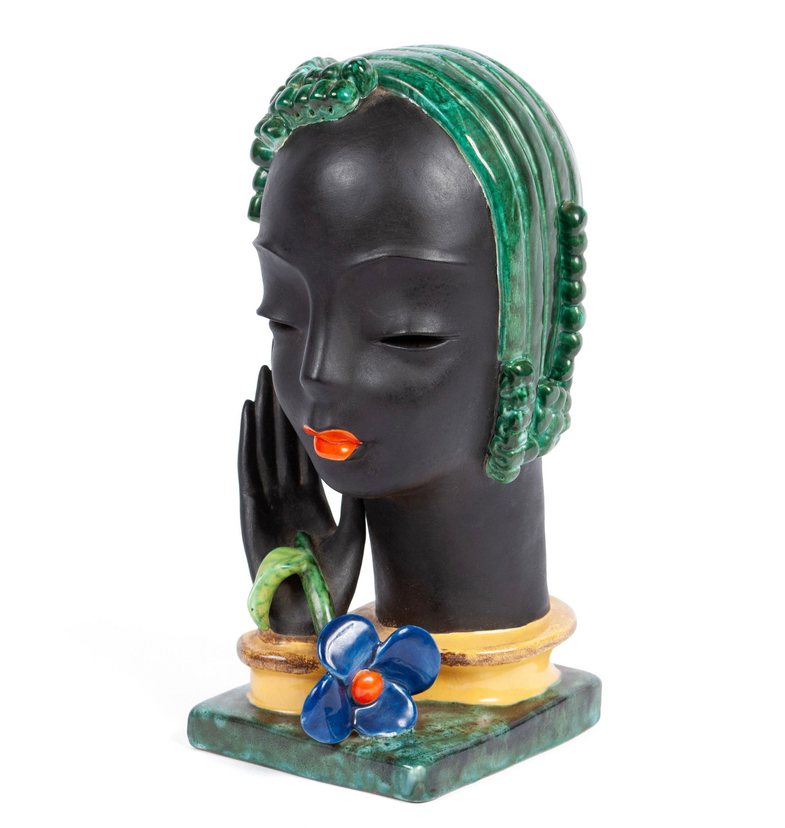 BUST BY RUDOLPH KNORLEIN FOR GOLDSCHEIDER (1 of 8)