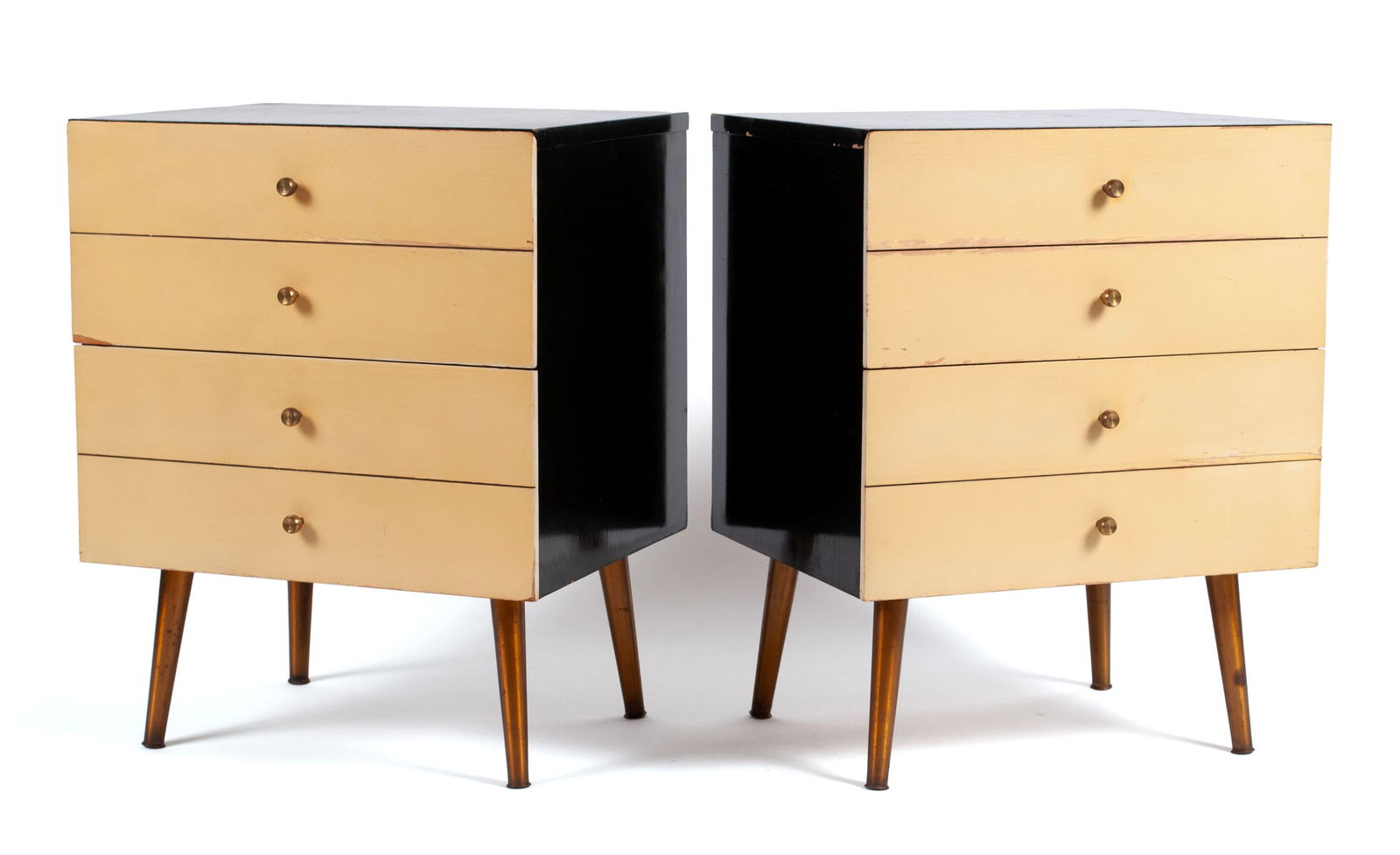 PAIR OF MCM TWO-DRAWER BEDSIDE CHESTS (1 of 8)