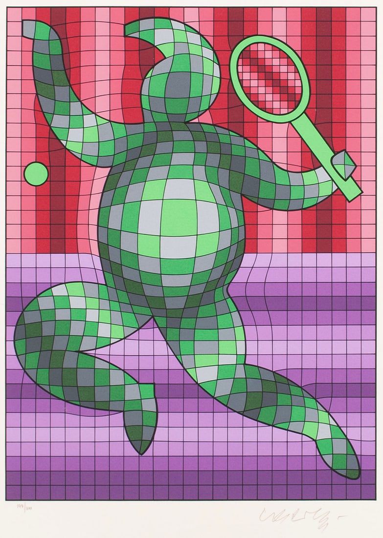 VICTOR VASARELY (HUNGARIAN-FRENCH, 1906-1997) (1 of 8)