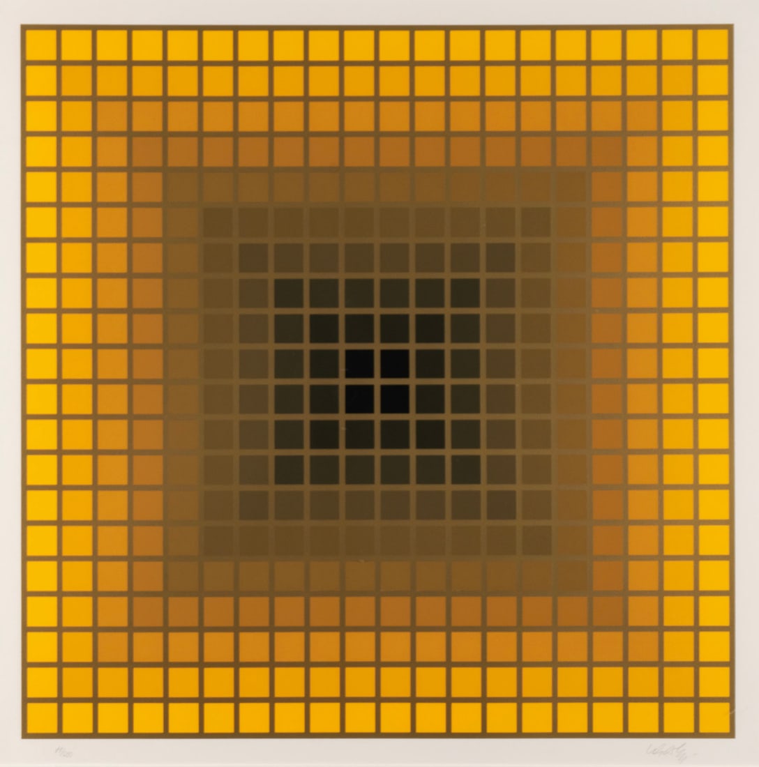 VICTOR VASARELY (FRENCH-HUNGARIAN, 1908-1977) (1 of 7)