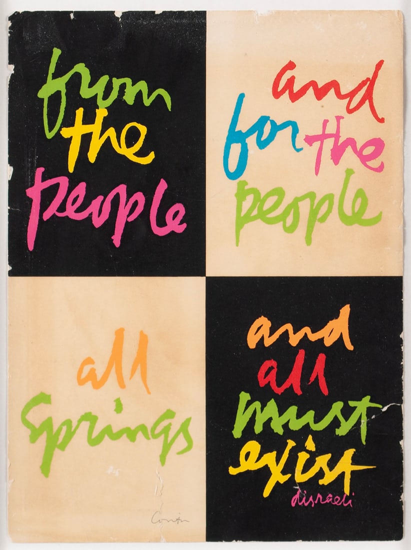 SISTER MARY CORITA KENT (AMERICAN, 1918-1986) (1 of 7)