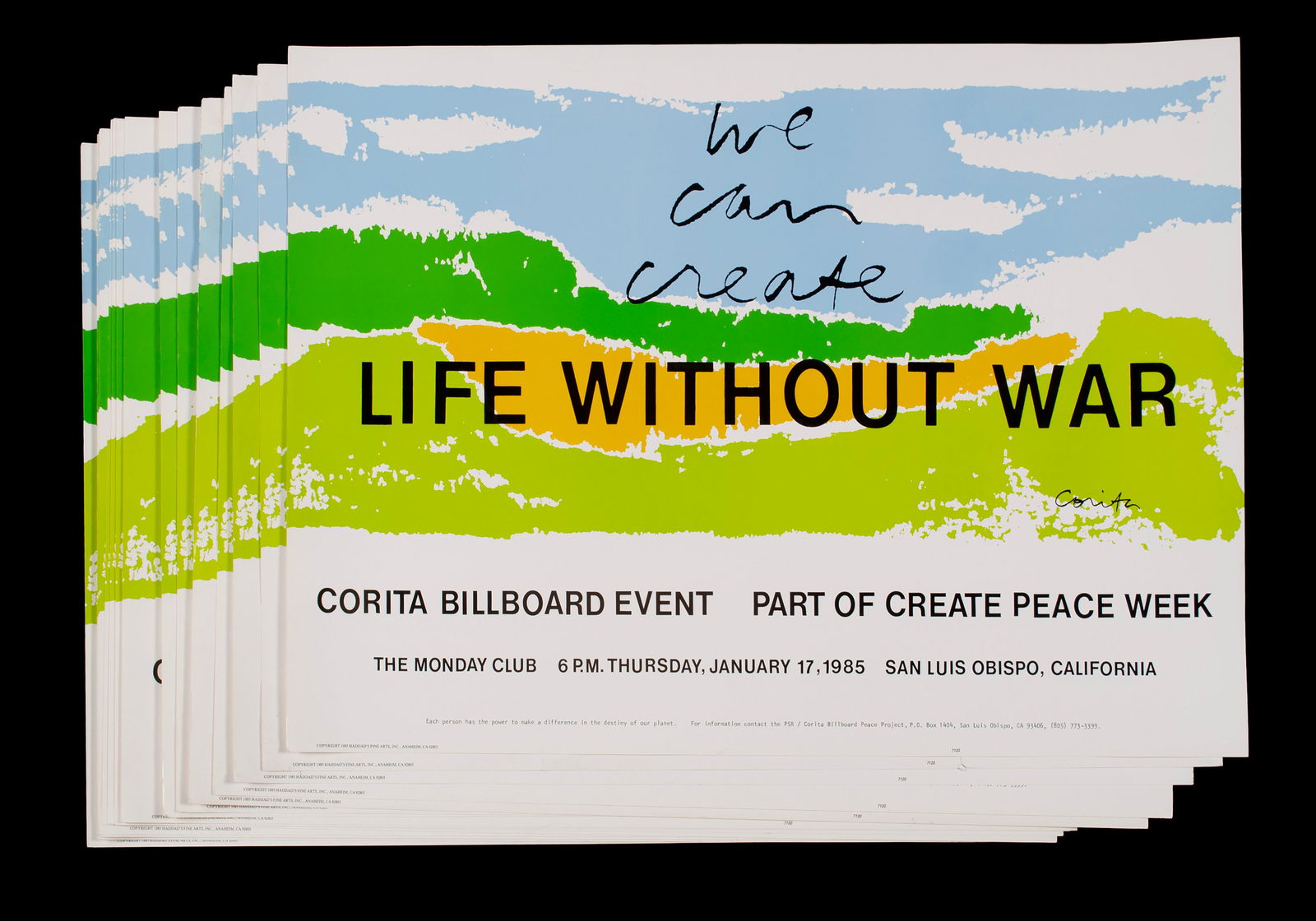 SISTER MARY CORITA KENT (AMERICAN, 1918-1986) (1 of 5)