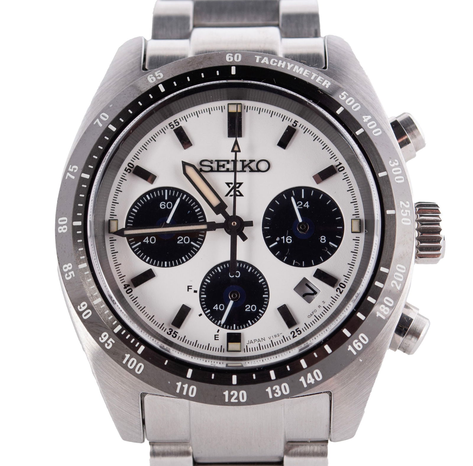 SEIKO V192 SBDL SOLAR CHRONOGRAPH WRISTWATCH (1 of 7)