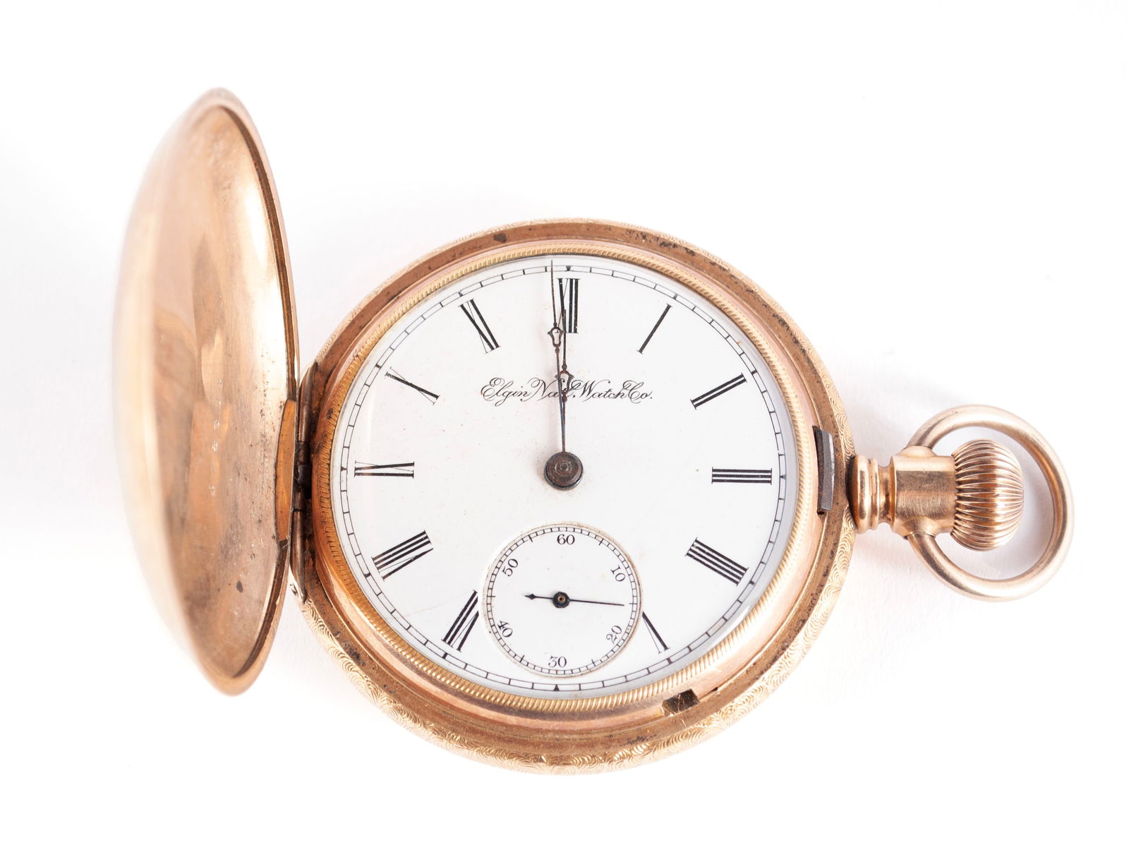 ELGIN H.H. TAYLOR MODEL POCKETWATCH (1 of 8)