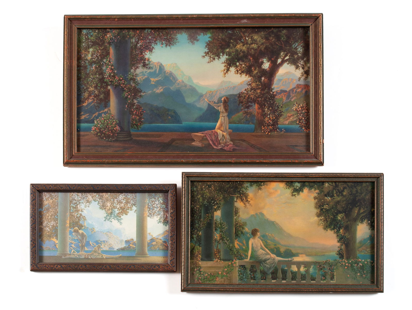 MAXFIELD PARRISH & R. ATKINSON FOX PRINT TRIO (1 of 5)