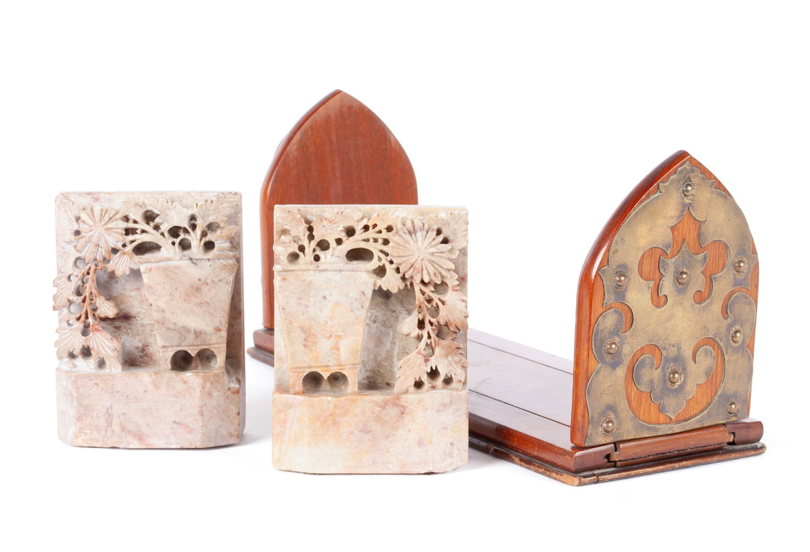 ARTS AND CRAFTS BOOK CADDY & SHOUSHAN BOOKENDS (1 of 8)