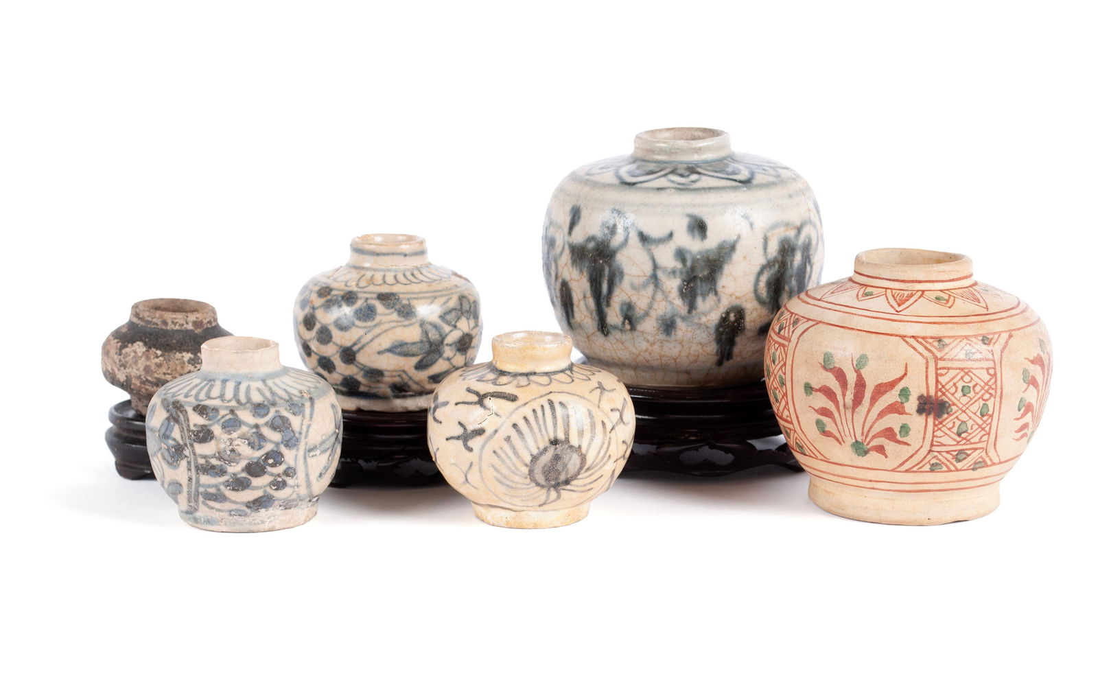 COLLECTION OF CHINESE JARLETS (1 of 8)