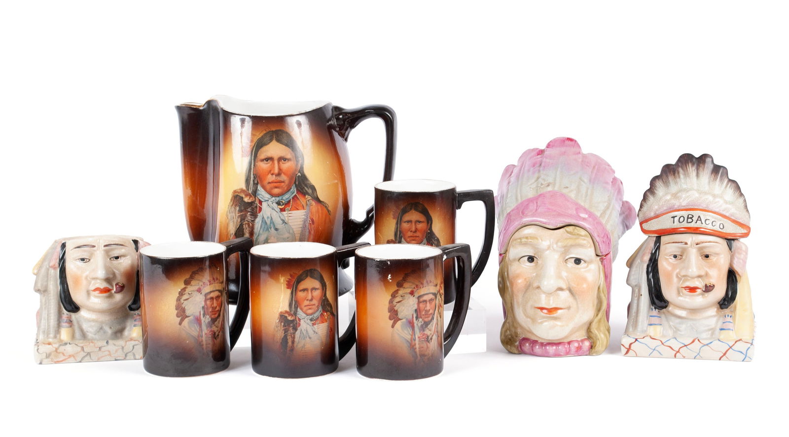 NATIVE AMERICAN INSPIRED POTTERY COLLECTION (1 of 8)