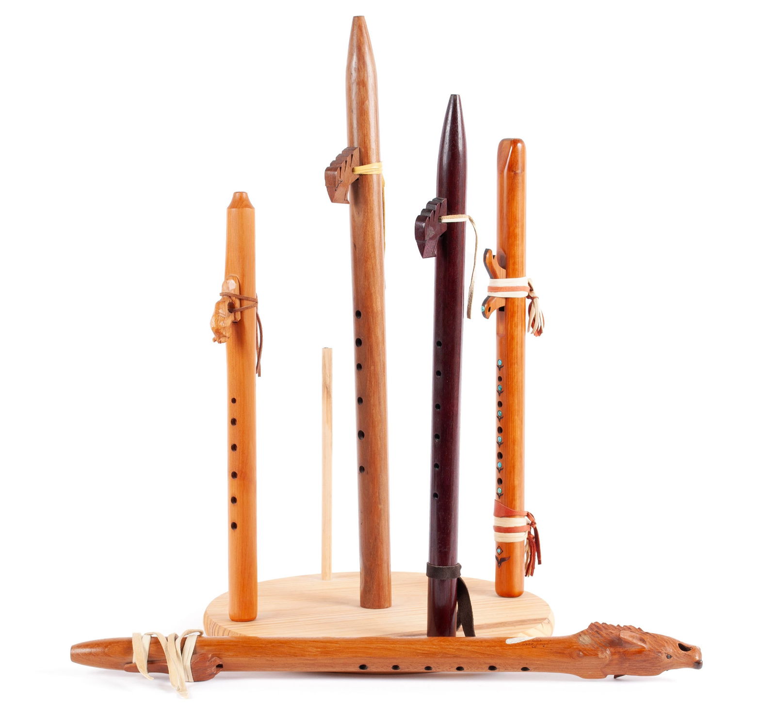 COURTING FLUTE COLLECTION ON STAND (1 of 10)