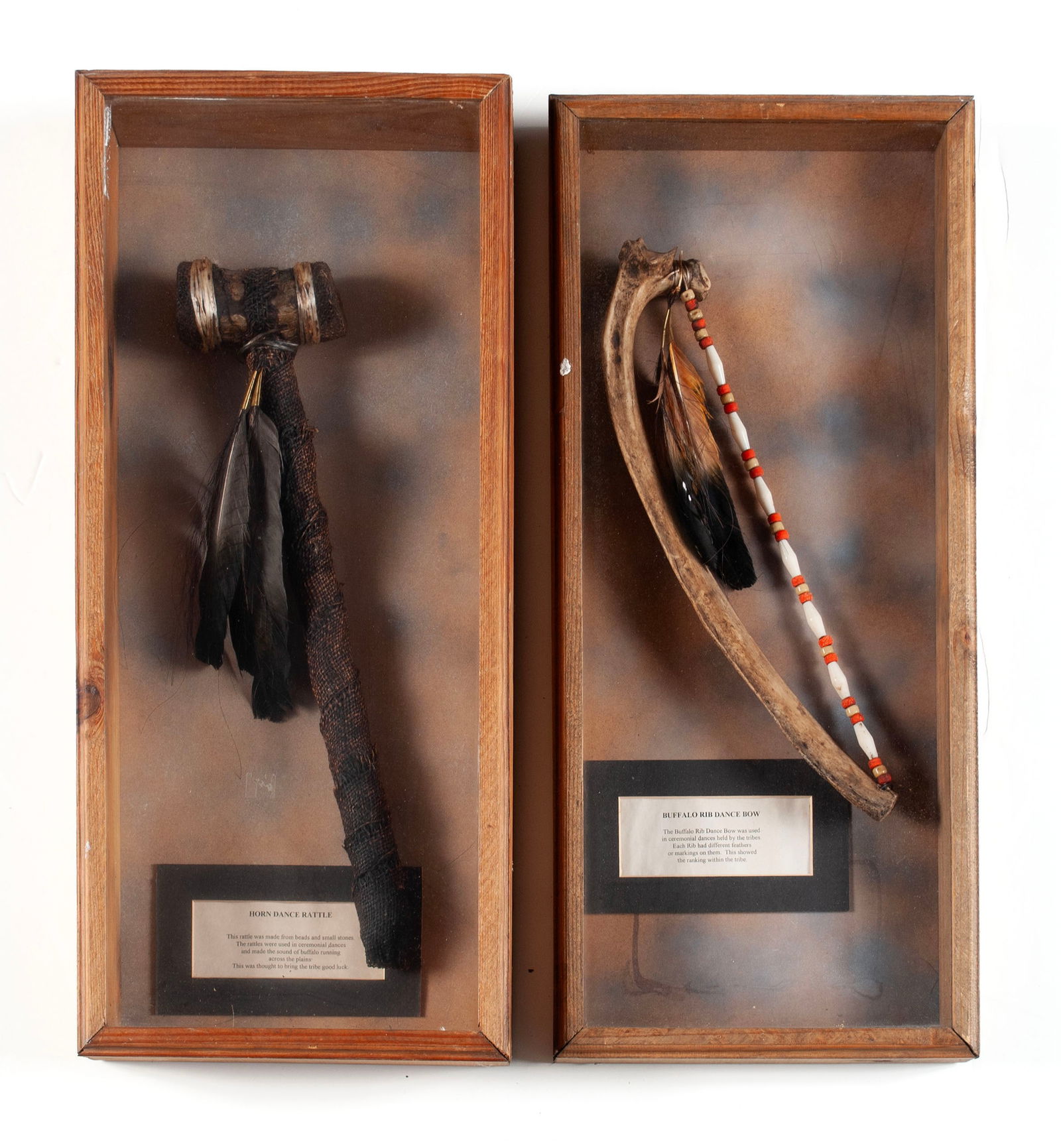 BUFFALO RIB DANCE BOW & HORN RATTLE (1 of 7)