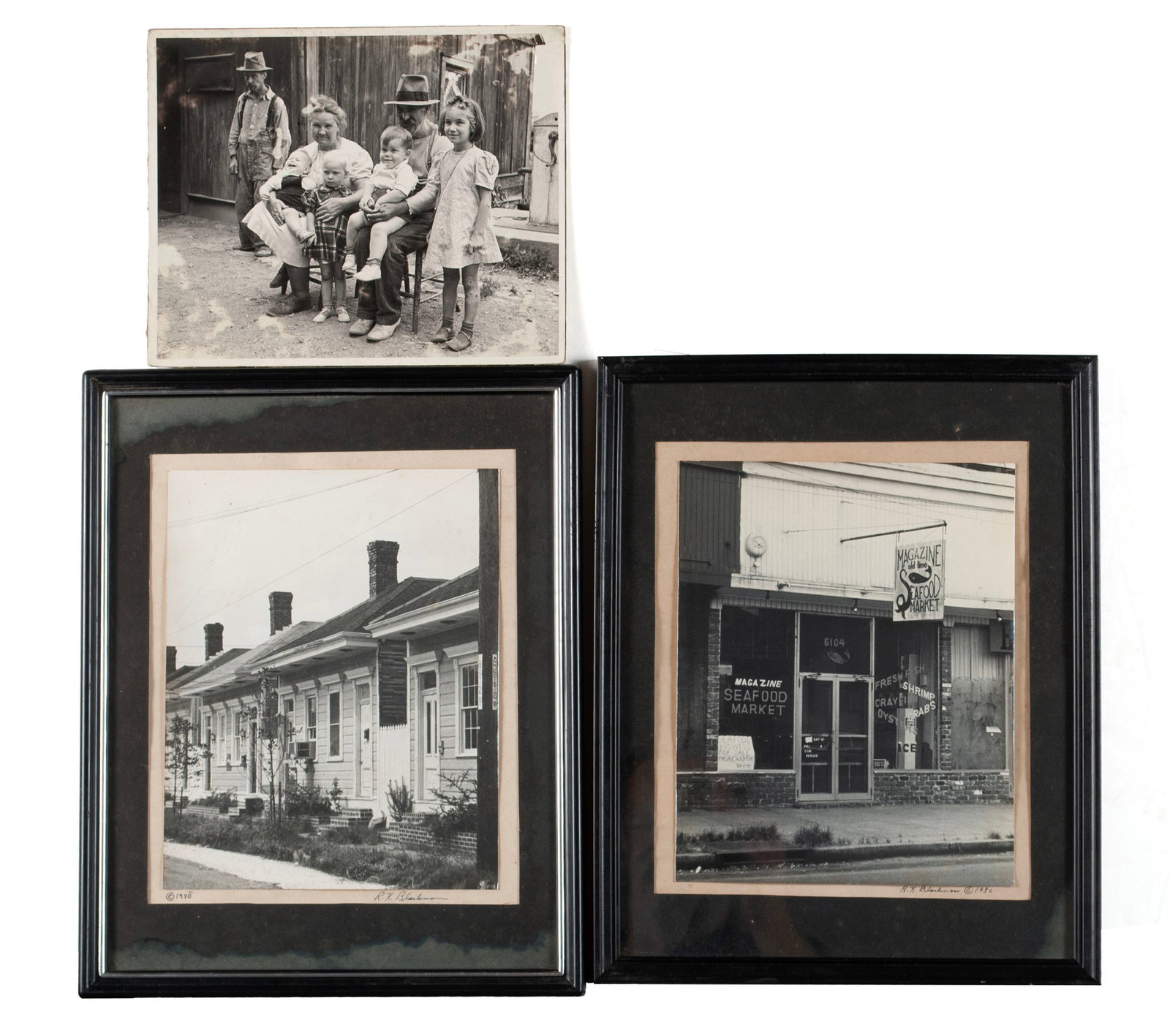 TRIO OF VINTAGE PHOTOGRAPHY INCLUDING R.K. BLACKMON (1 of 10)