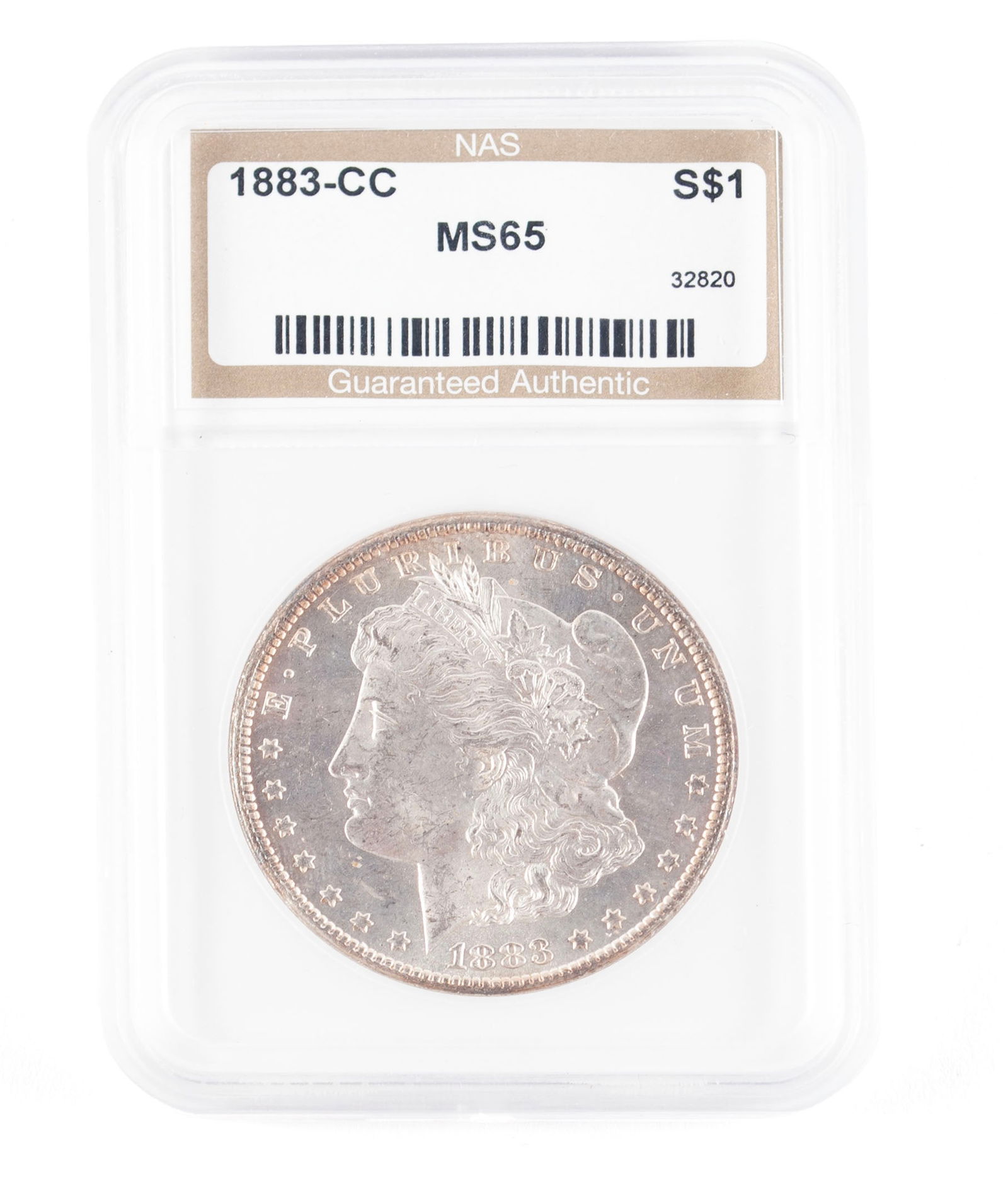 U.S. 1883 CARSON CITY MORGAN SILVER DOLLAR (1 of 4)