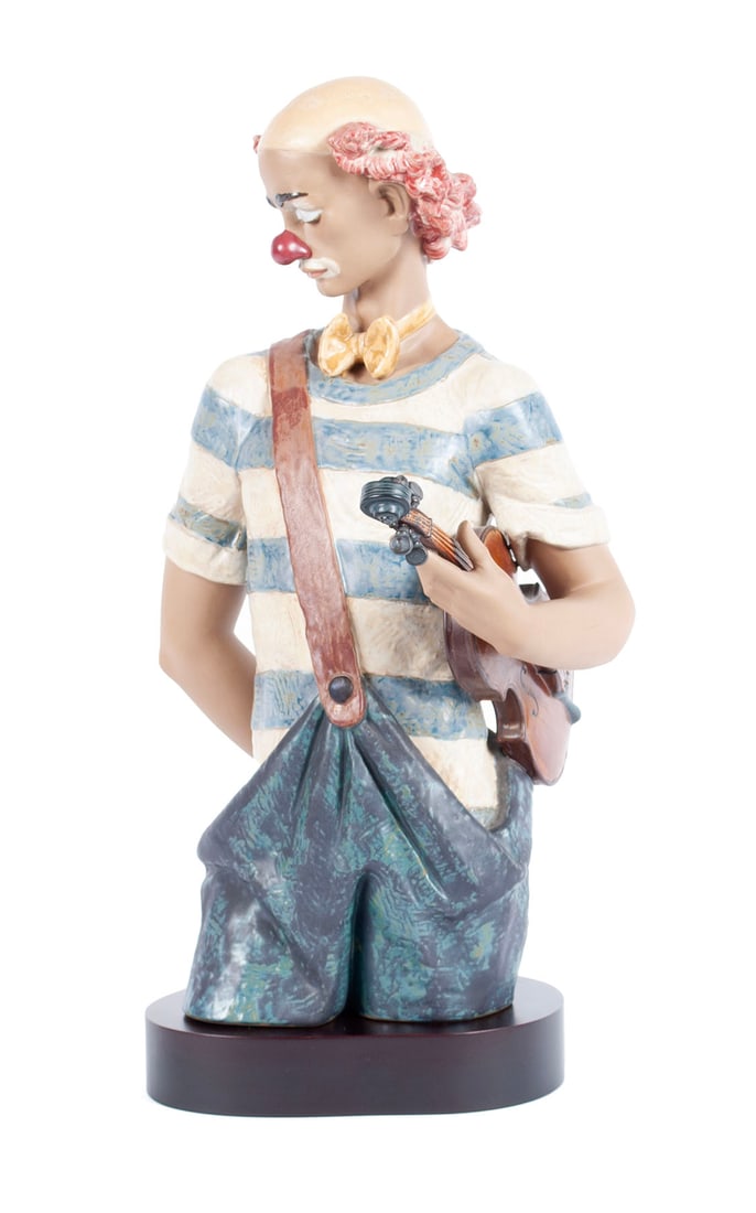 A MOMENT'S PAUSE  LLADRO CLOWN (1 of 9)