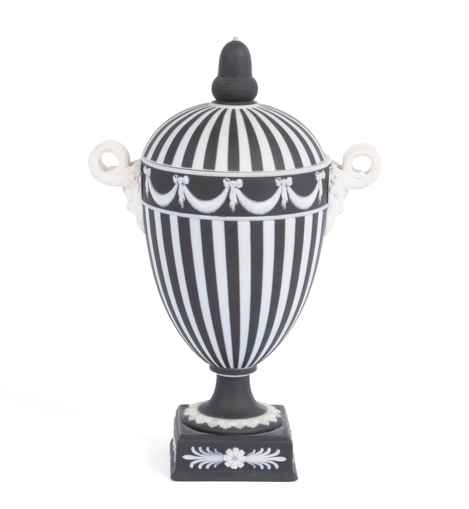 REGENCY 'BASALT' WEDGWOOD URN (1 of 10)