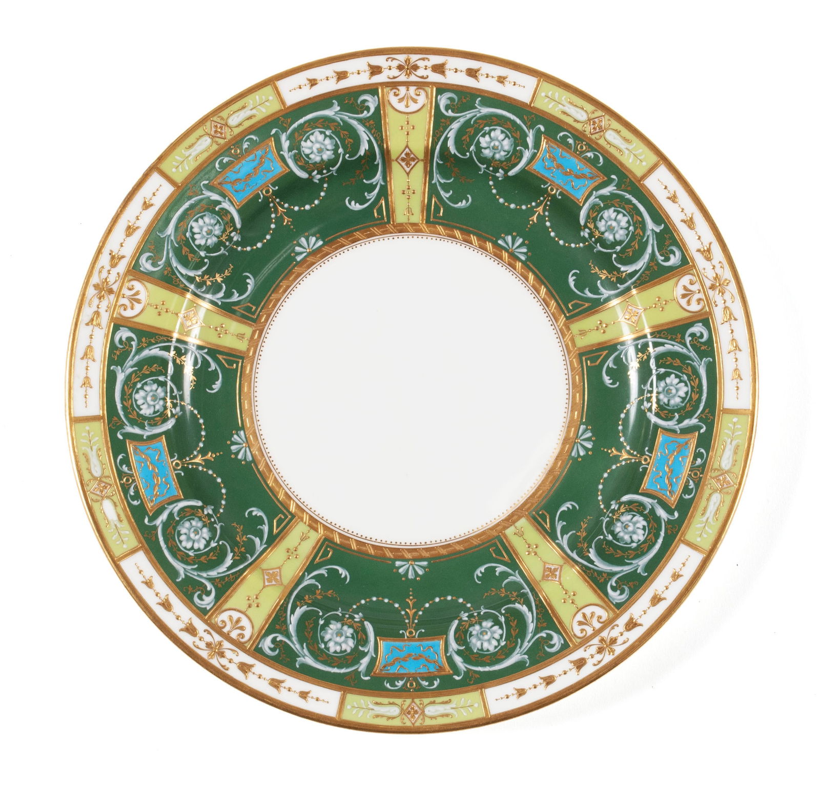 AN ALBOIN BIRKS PLATE FOR MINTON (1 of 7)