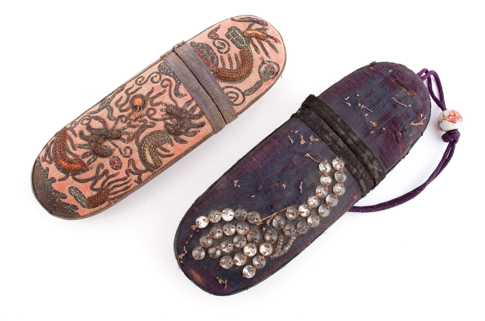 TWO CHINESE SPECTACLE CASES (1 of 8)