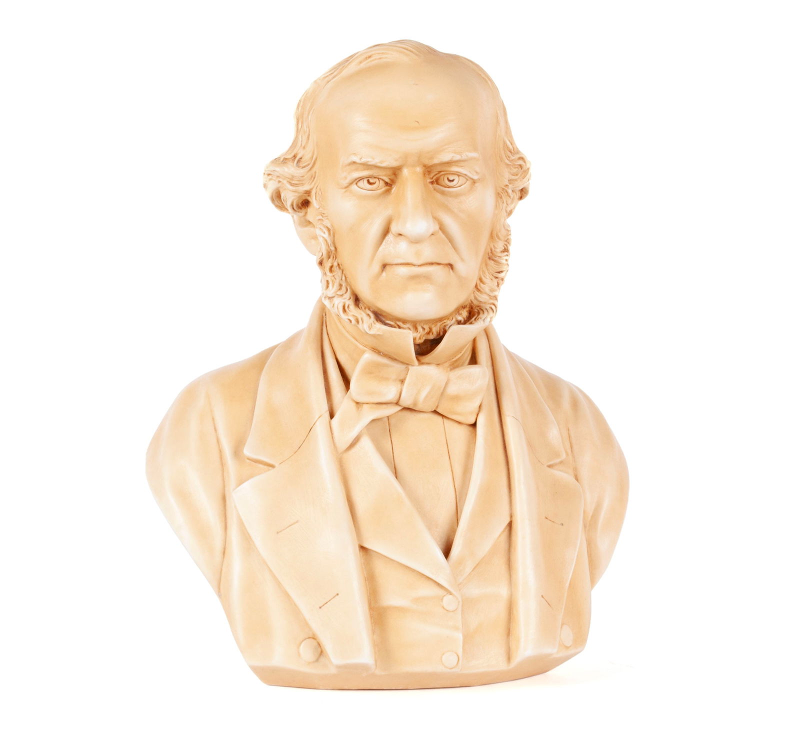 ROBINSON & LEADBEATER PARIAN BUST OF PRIME MINISTER WILLIAM EWART GLADSTONE (1 of 10)