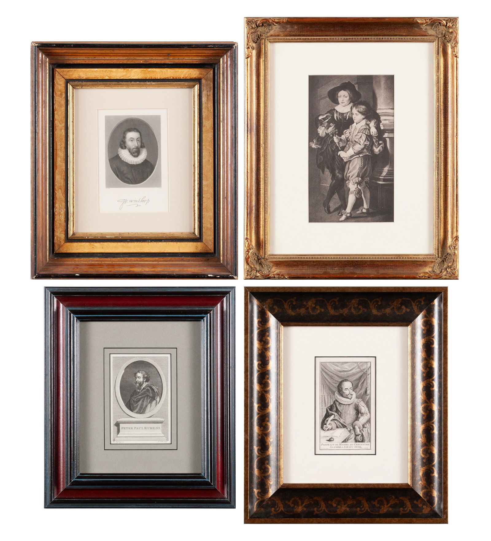 COLLECTION OF FRAMED ENGRAVINGS (1 of 5)