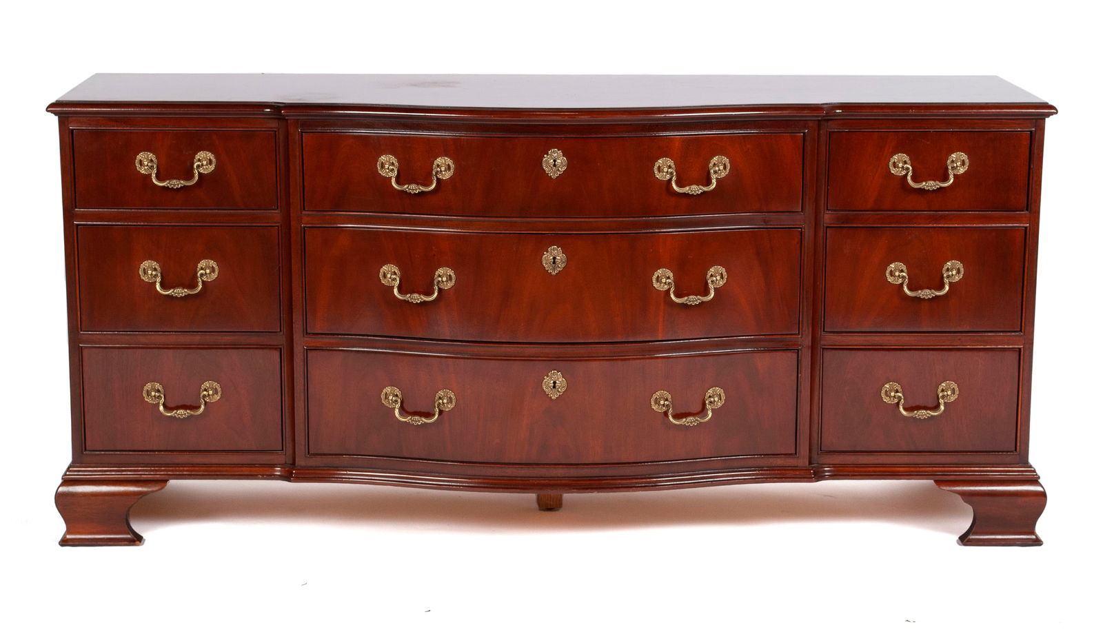 BAKER MAHOGANY CHEST OF DRAWERS (1 of 5)