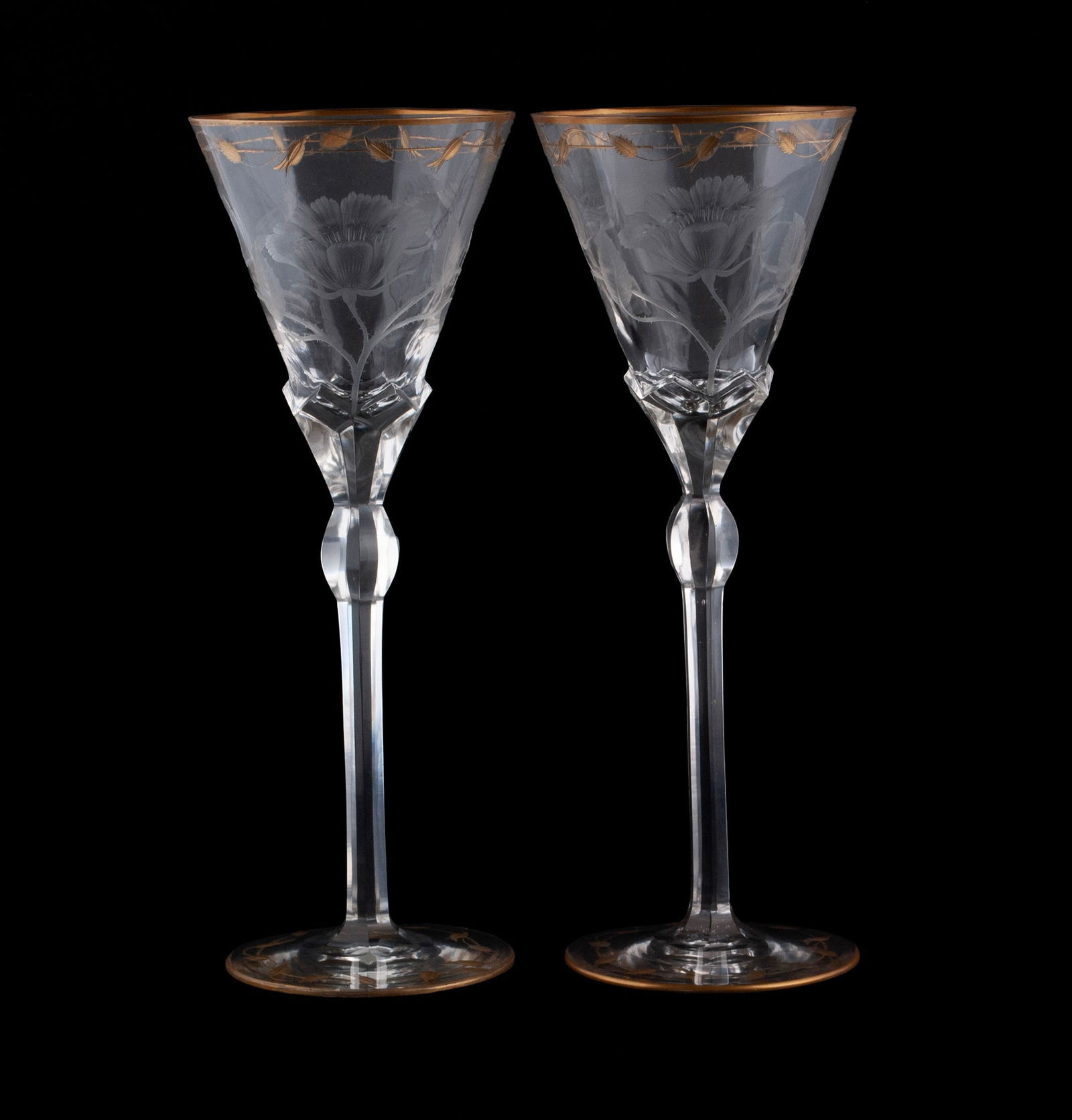 MOSER PAULA PAIR OF STEMWARE (1 of 11)