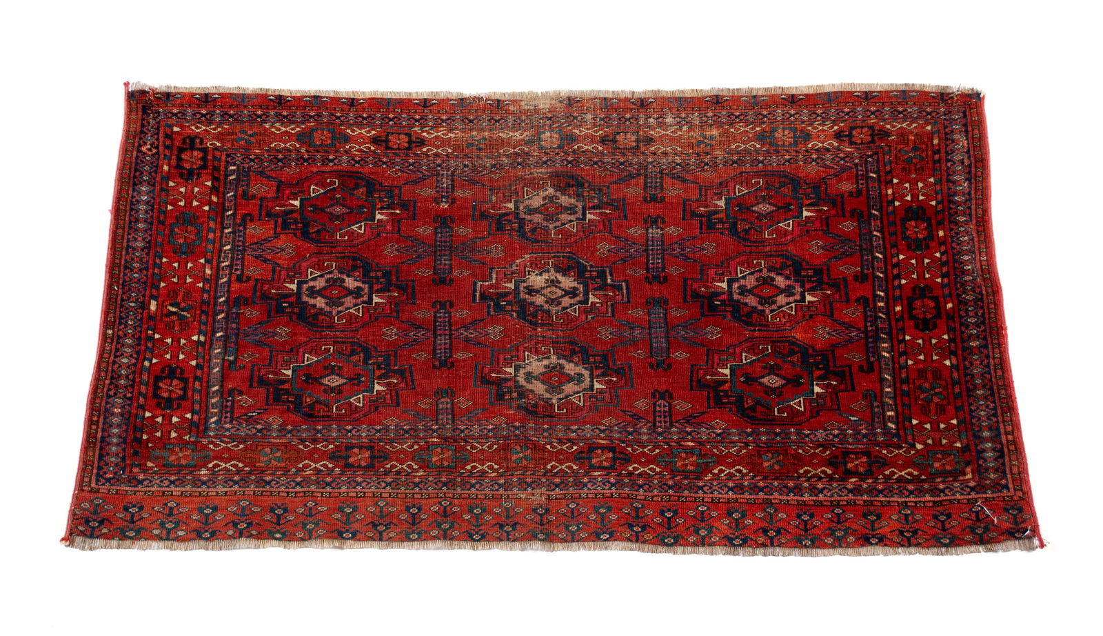 TURKOMAN THROW RUG (1 of 7)