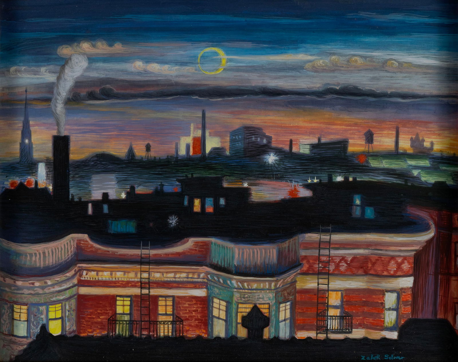 ZABETH SELOVER (AMERICAN (ILLINOIS), 20TH C.) (1 of 10)