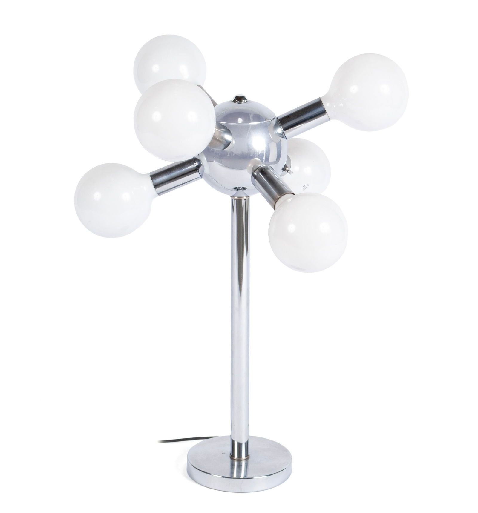 MCM CHROME TABLE LAMP BY ROBERT SONNEMAN (1 of 4)
