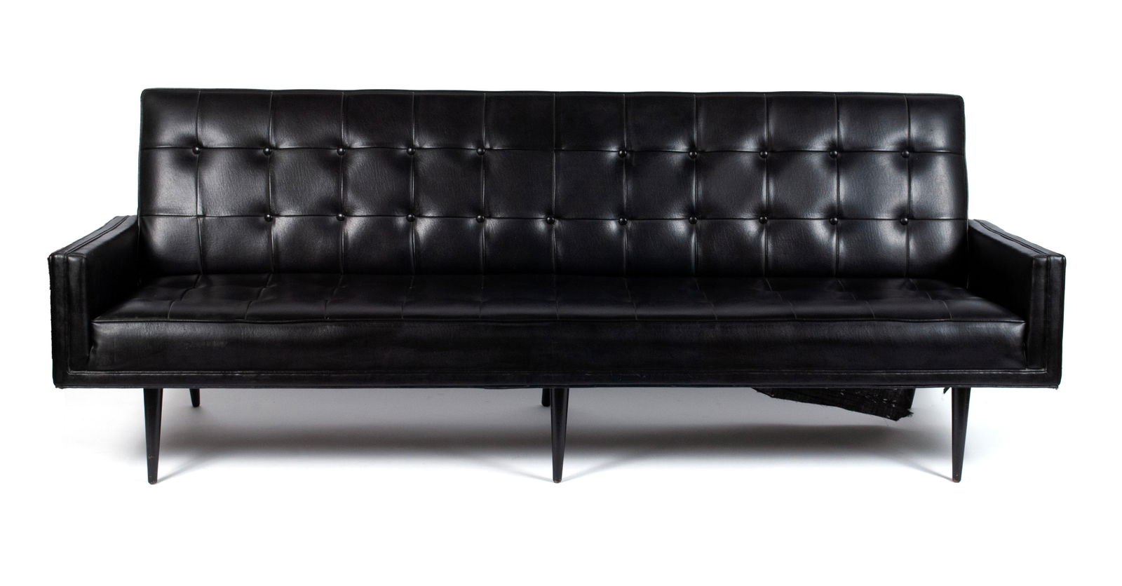 MCM BLACK SOFA (1 of 8)