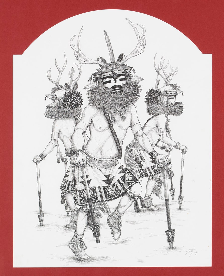 NEIL DAVID (NATIVE AMERICAN, HOPI, B. 1944) (1 of 6)