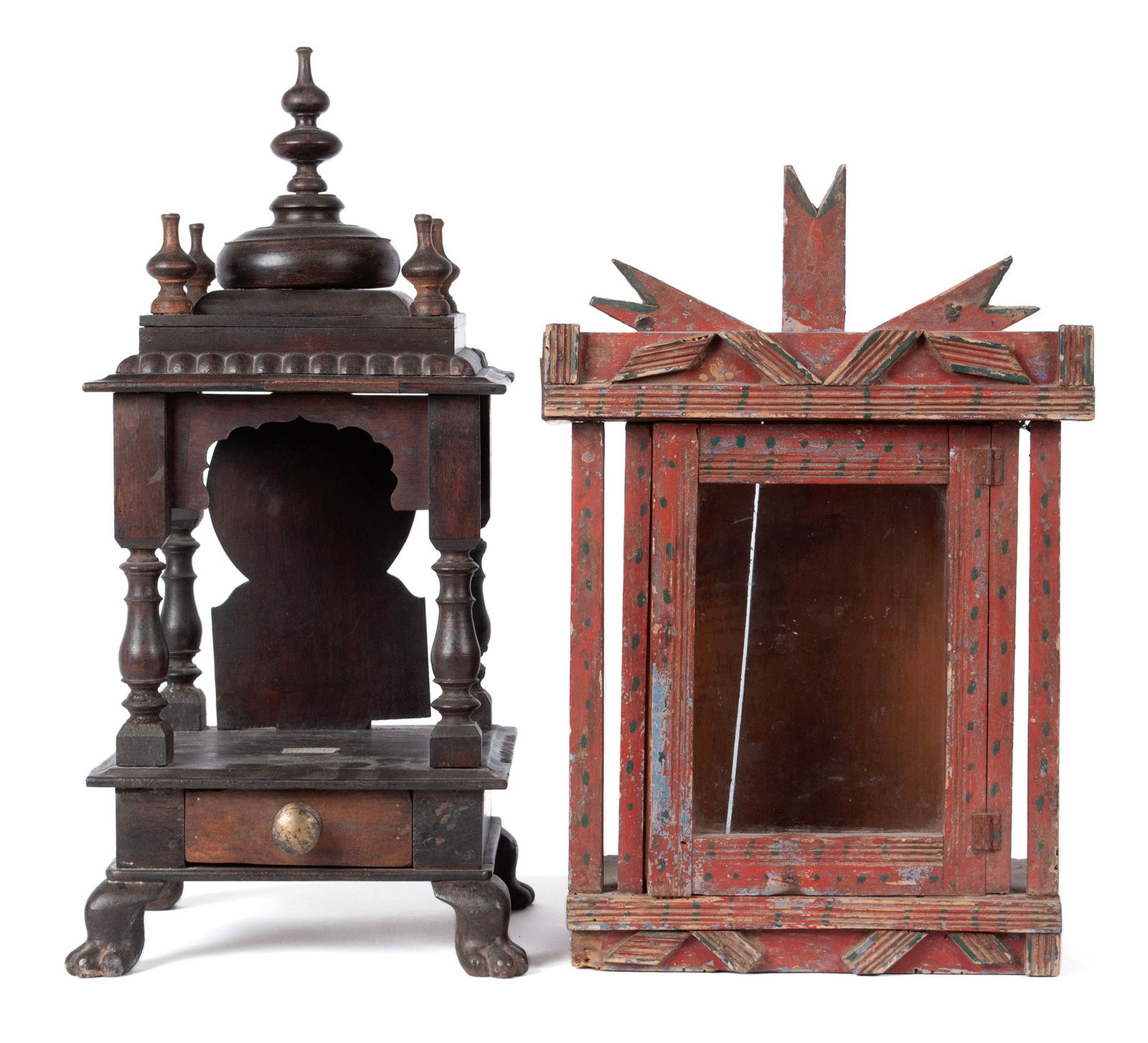 TWO RELIGOUS ALTARS (1 of 4)