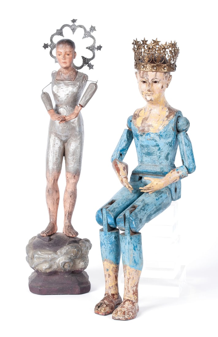 TWO SANTOS DOLLS (1 of 8)