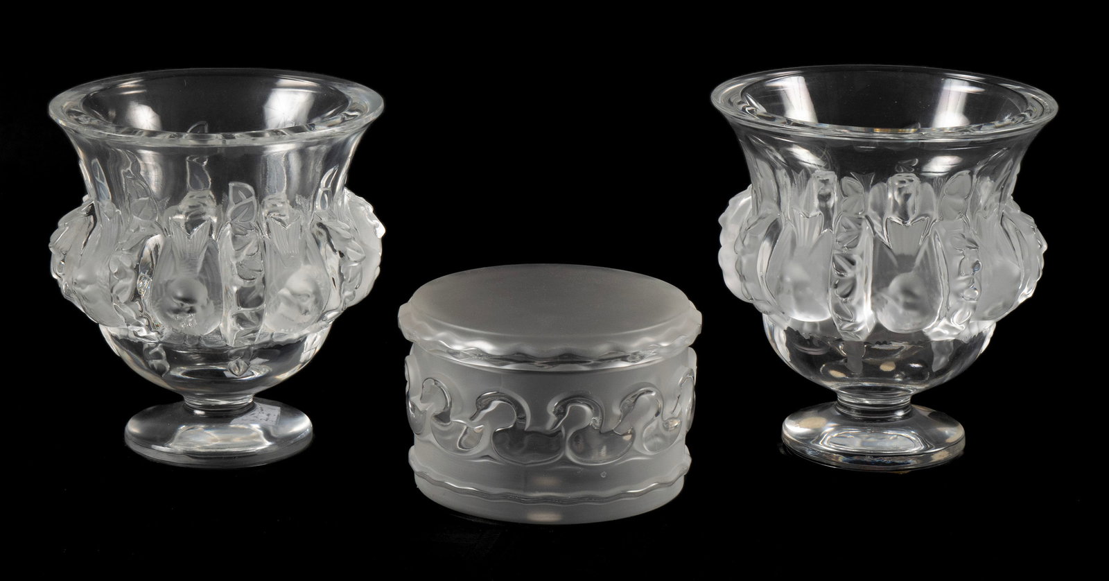 COLLECTION OF LALIQUE GLASS (3) (1 of 9)