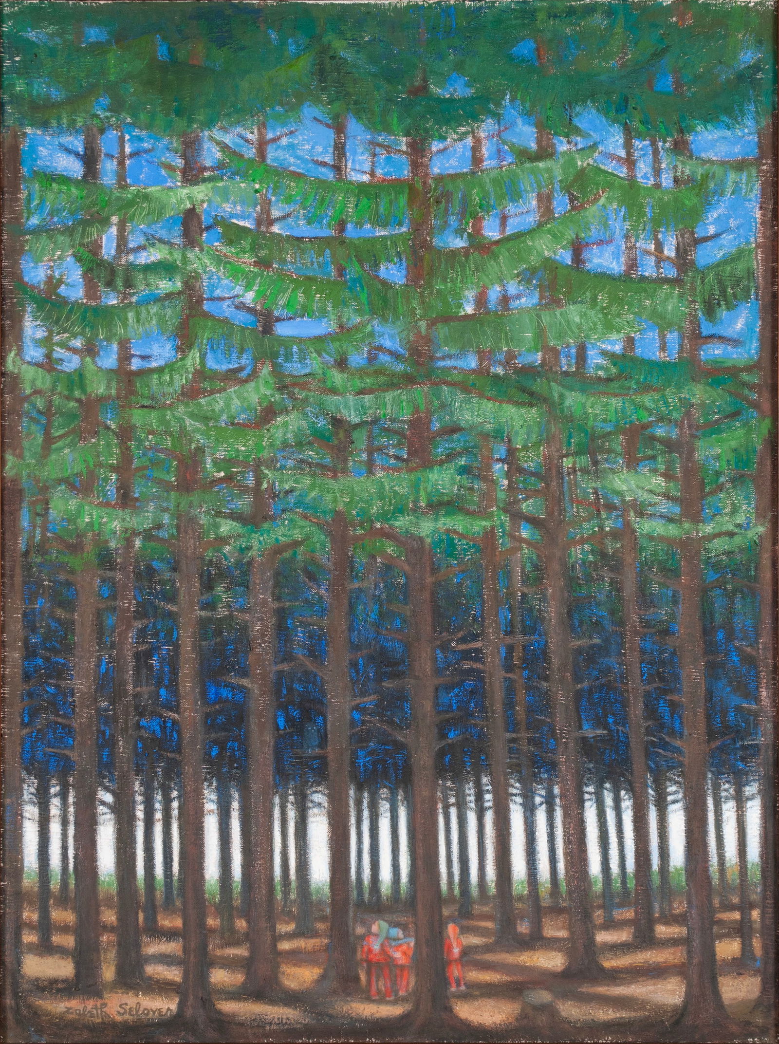 ZABETH SELOVER (AMERICAN (ILLINOIS), 20TH C.) (1 of 7)