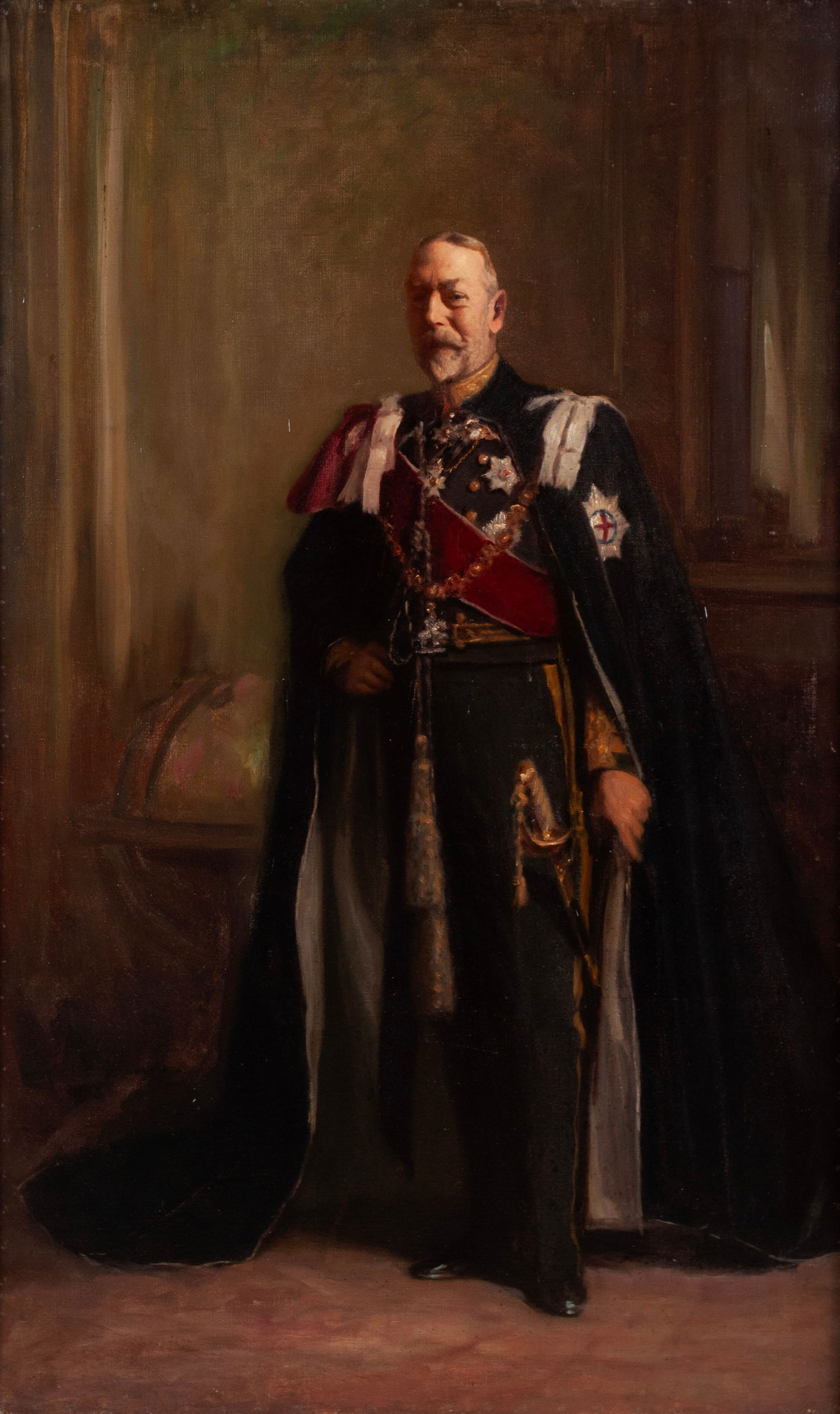 PORTRAIT OF GEORGE V (ENGLISH SCHOOL, 20TH CENTURY) (1 of 11)