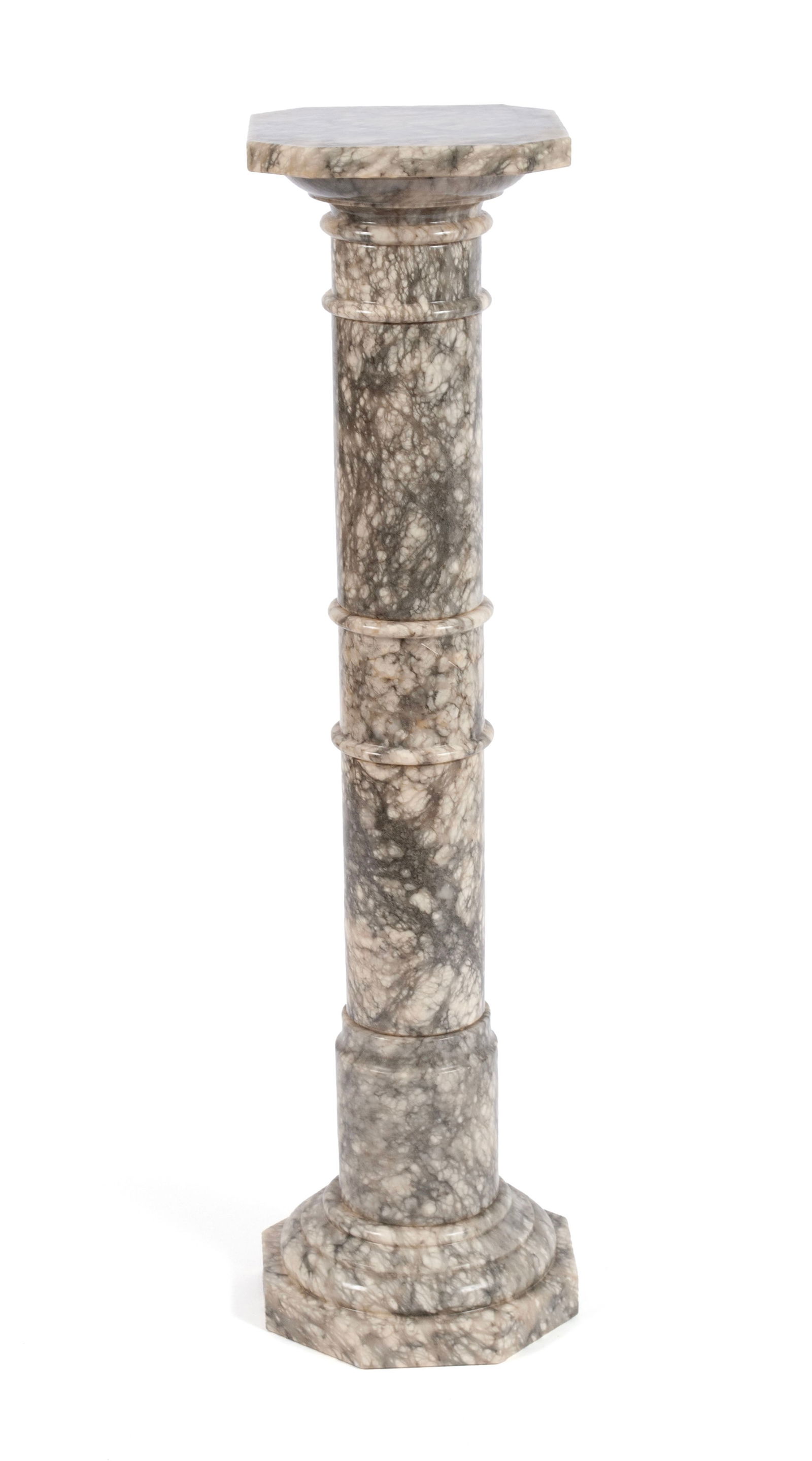 ITALIAN ALABASTER PEDESTAL (1 of 7)