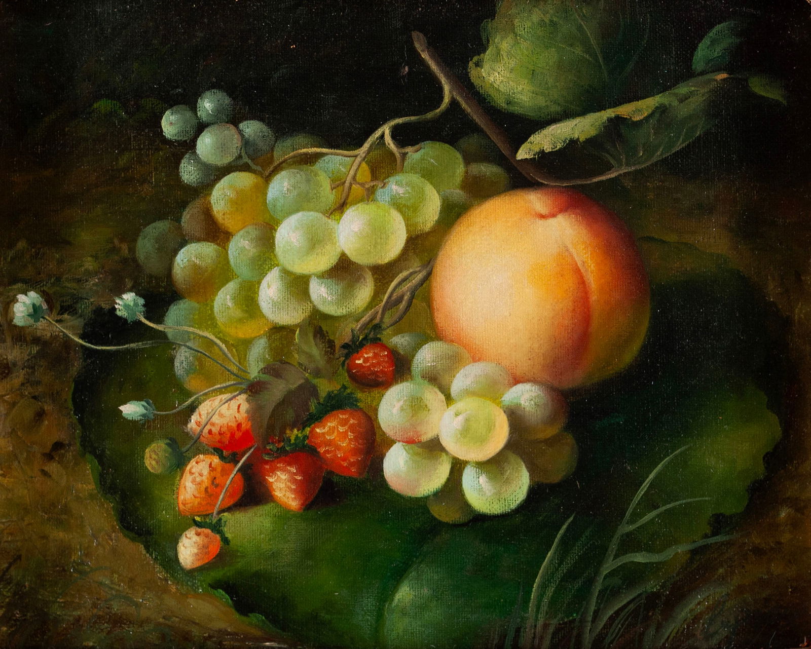 STILL LIFE, OIL ON CANVAS (1 of 5)