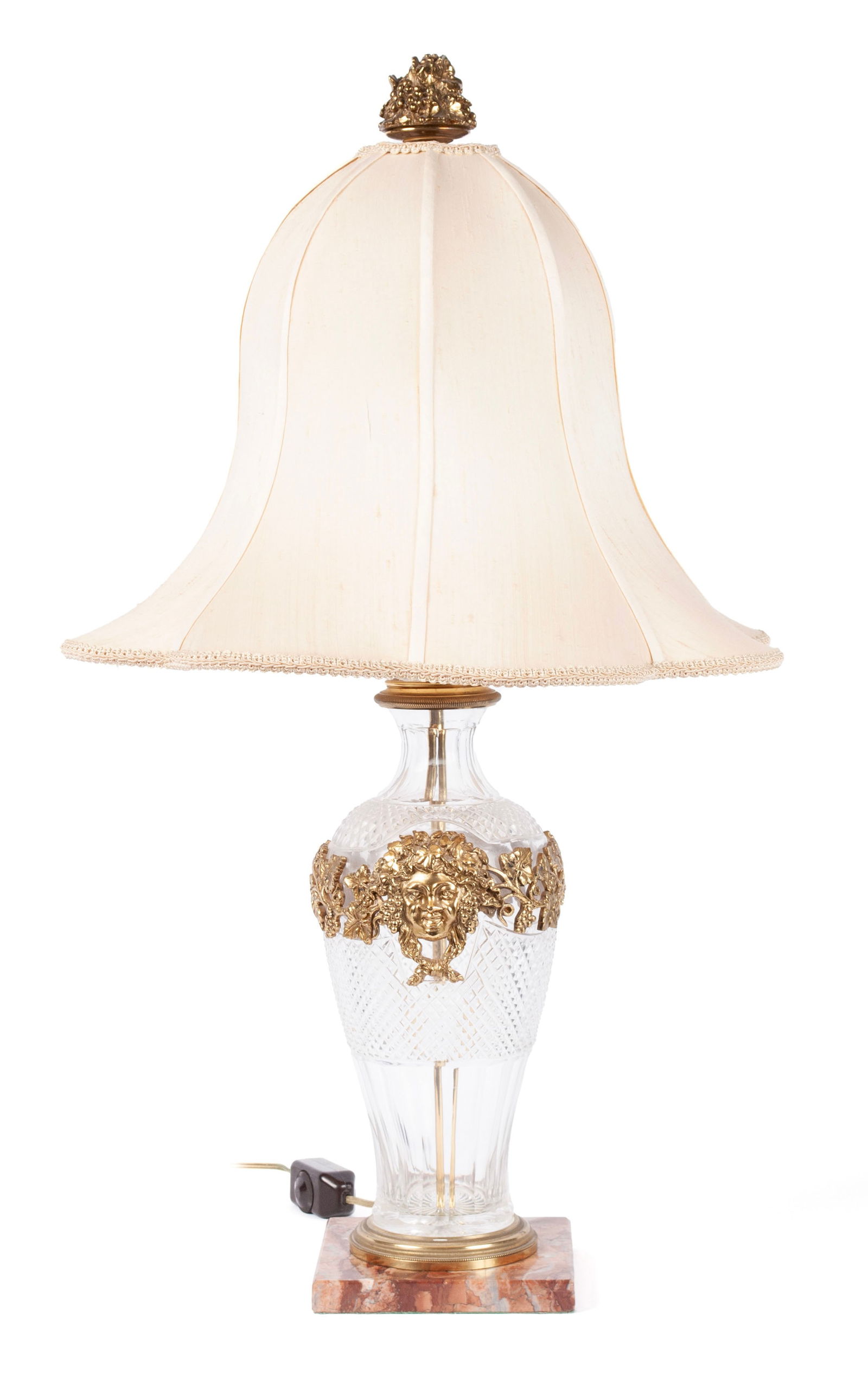 TABLE LAMP IN THE MANNER OF WATERFORD (1 of 8)