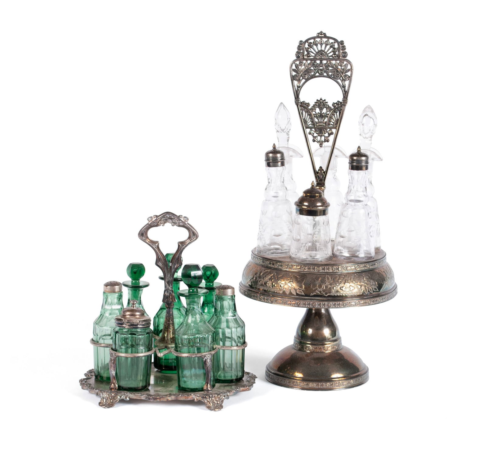 TWO CRUET SETS (1 of 6)