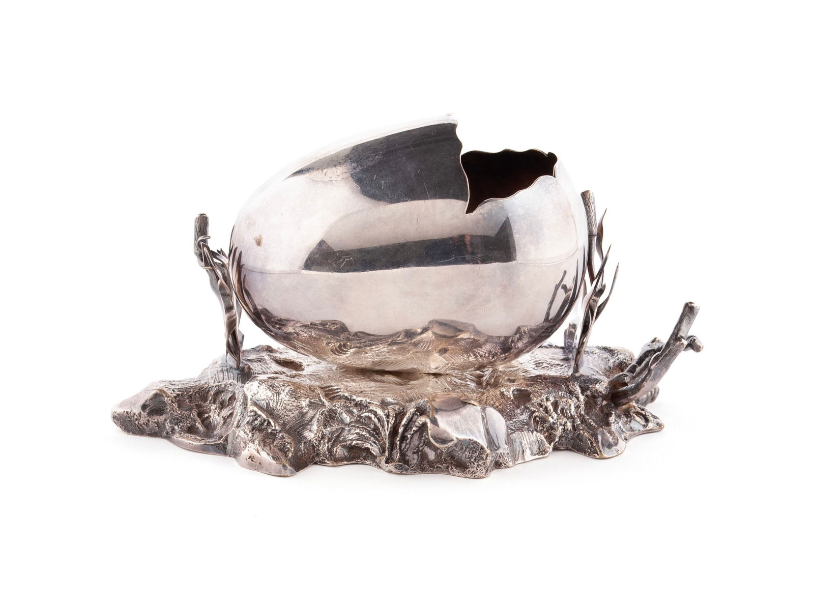 VICTORIAN SILVERPLATED SPOON WARMER (1 of 5)