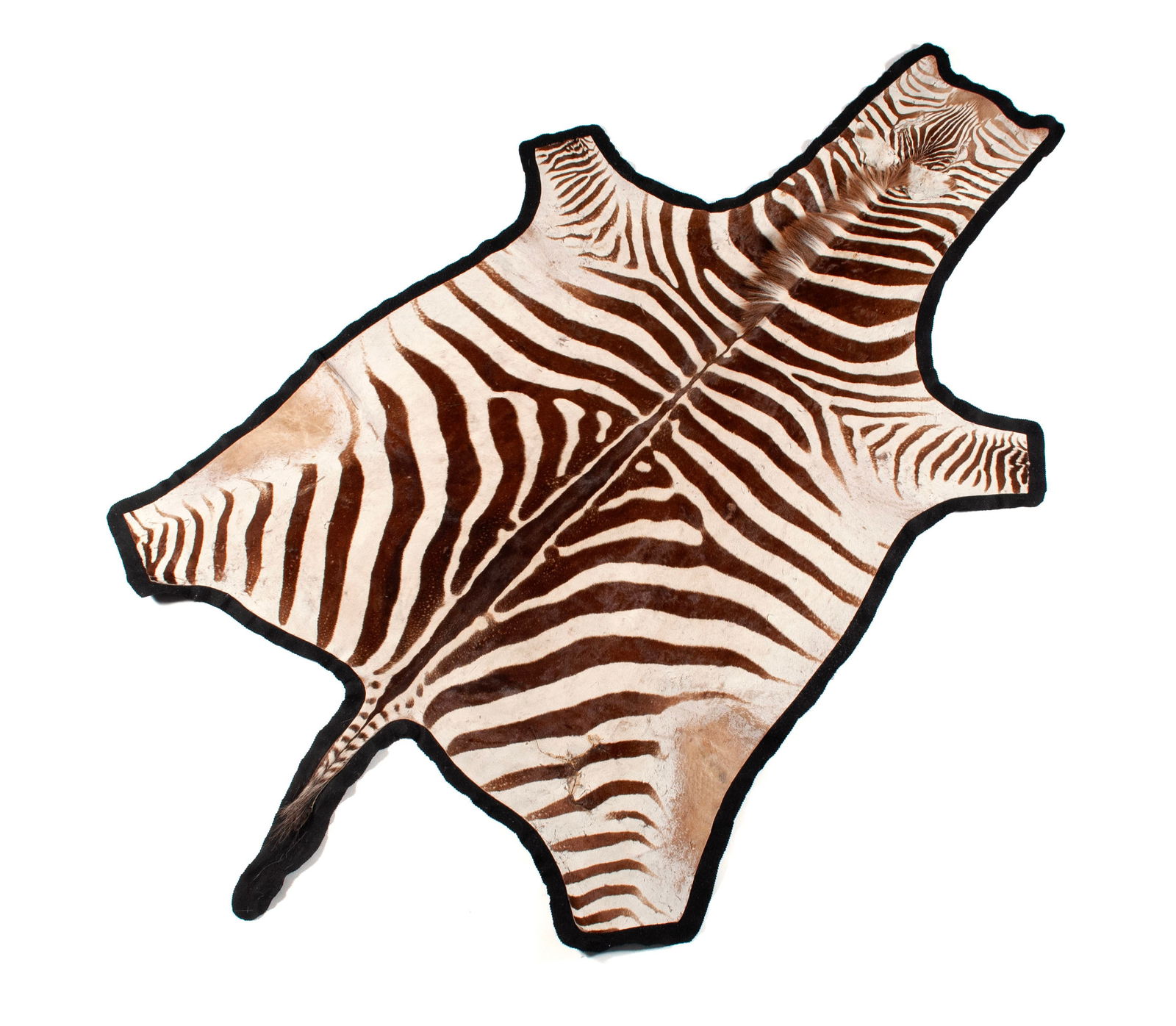 ZEBRA HIDE RUG (1 of 5)