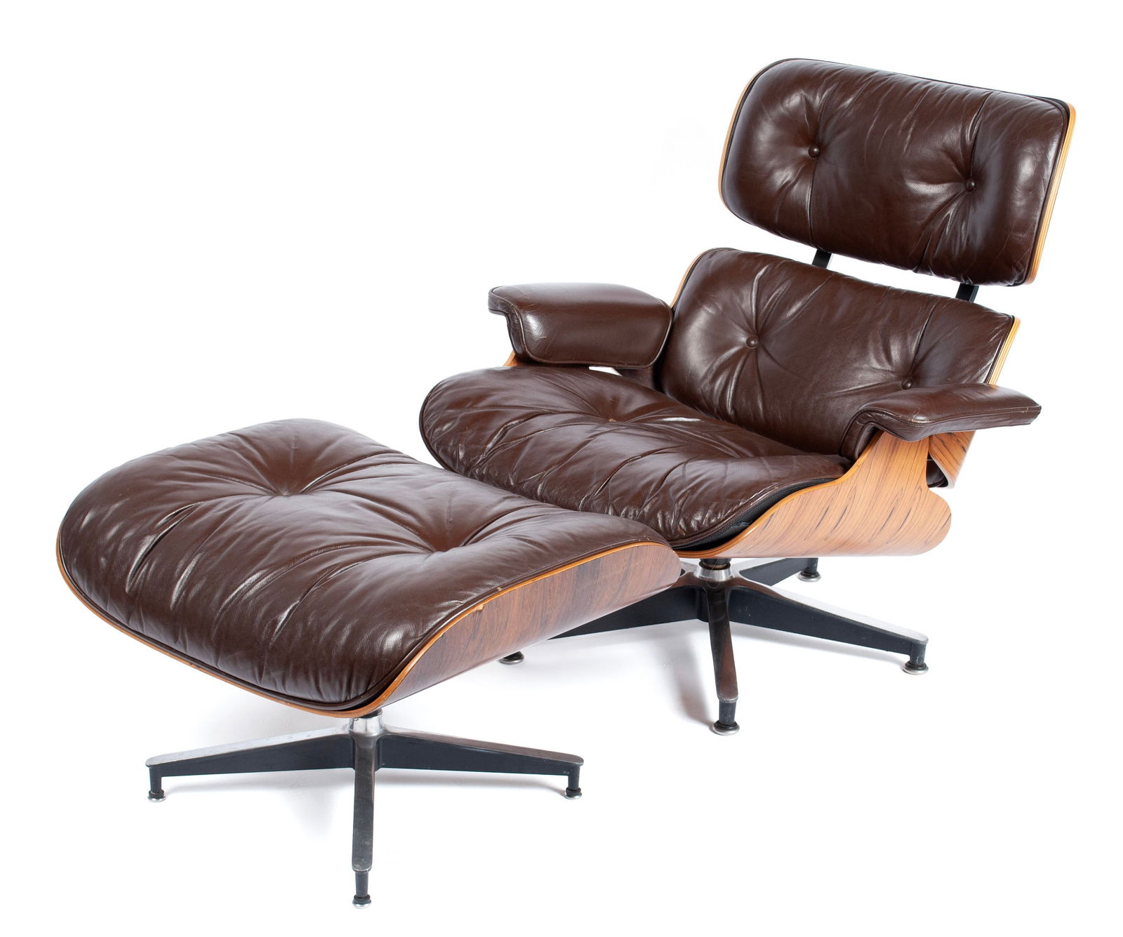 CHARLES EAMES LOUNGE CHAIR AND OTTOMAN FOR HERMAN MILLER (1 of 11)