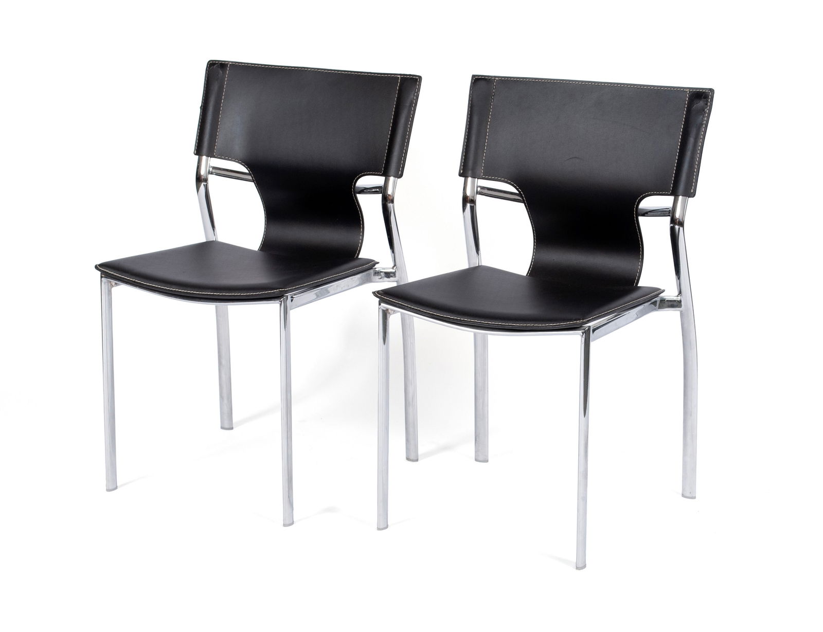 PAIR OF MODERN CHAIRS (1 of 8)