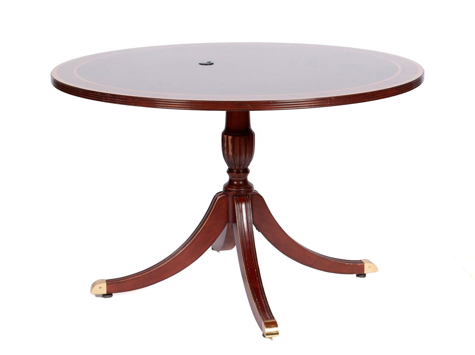 REGENCY STYLE PEDESTAL TABLE BY  COUNCILL (1 of 6)