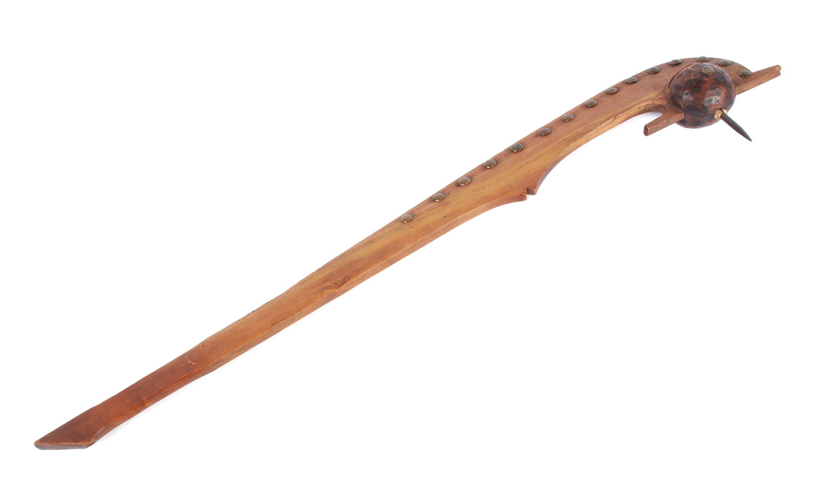 PLAINS BALL HEADED WAR CLUB WITH SPIKE (1 of 5)