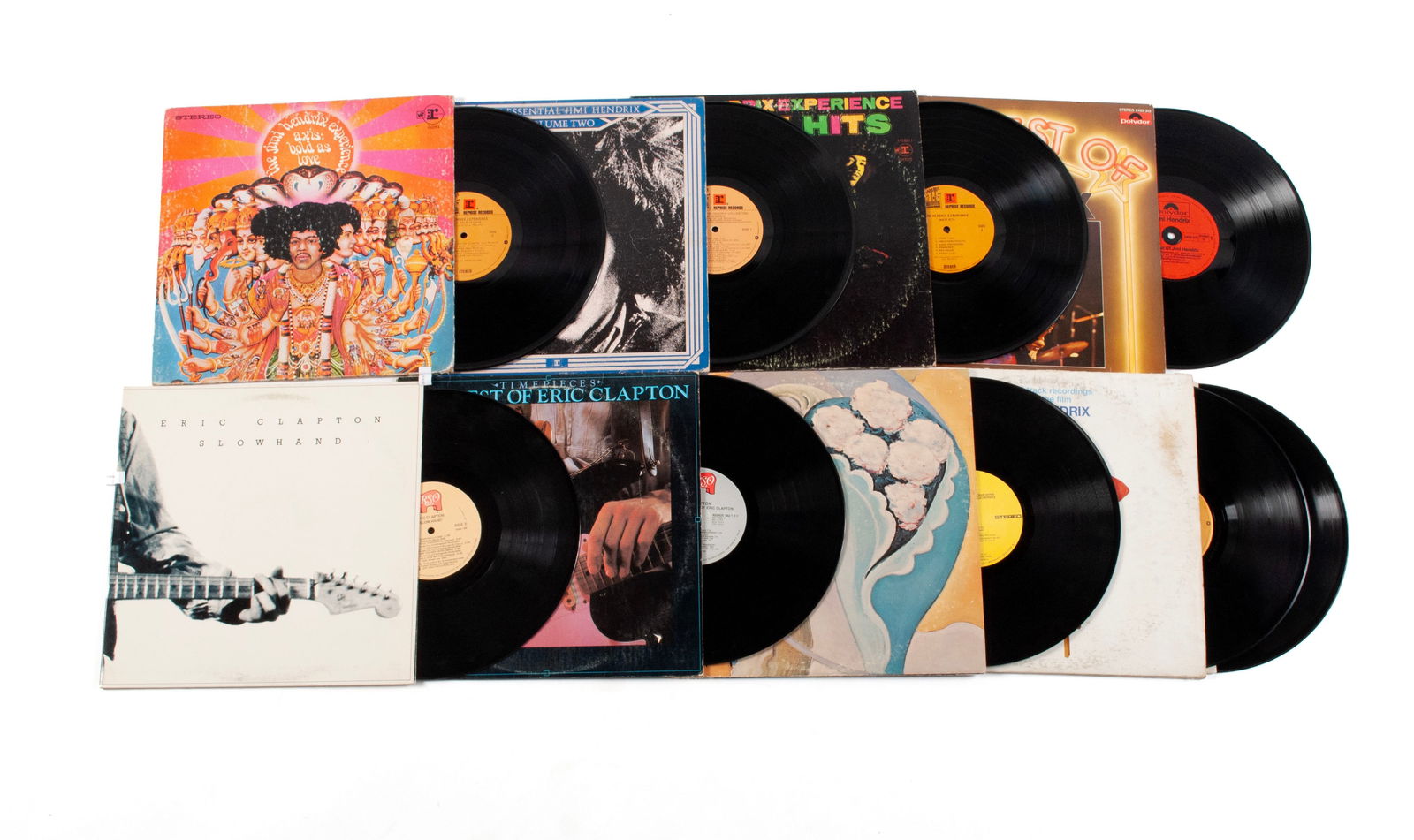 EIGHT LP VINYL RECORDS INCL JIMI HENDRIX (1 of 3)