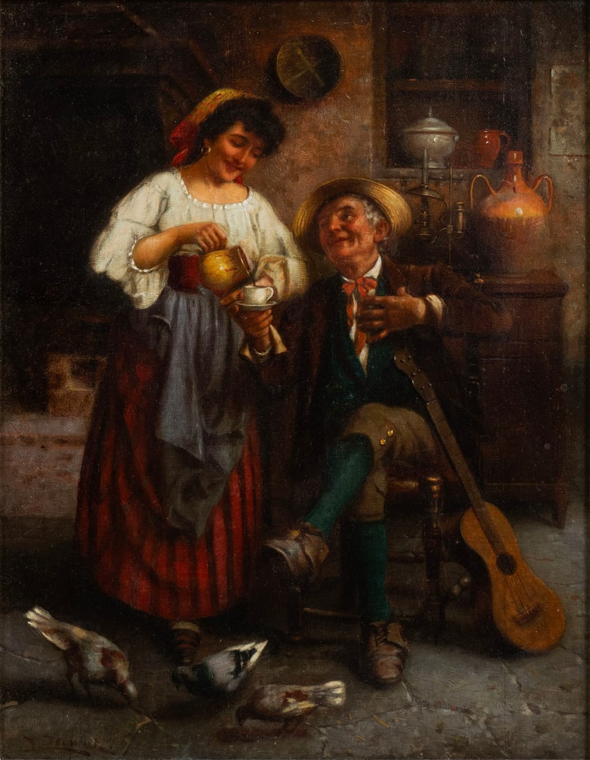 Jules Zermati (italian, 19th/20th Century) Auction
