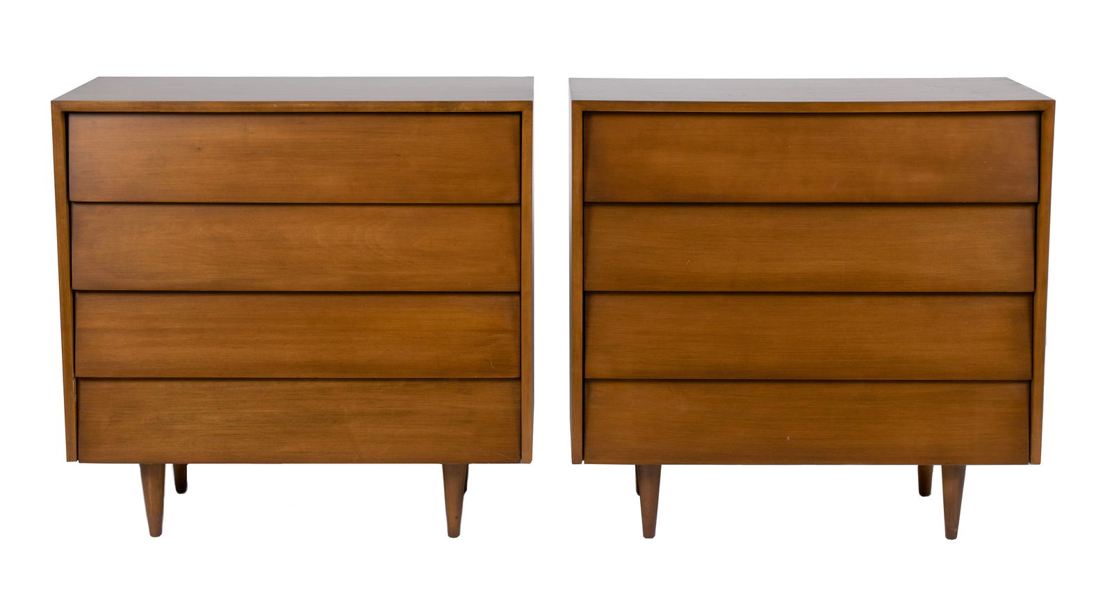 FLORENCE KNOLL FOR KNOLL PAIR OF LOUVER FRONT CHESTS (1 of 9)