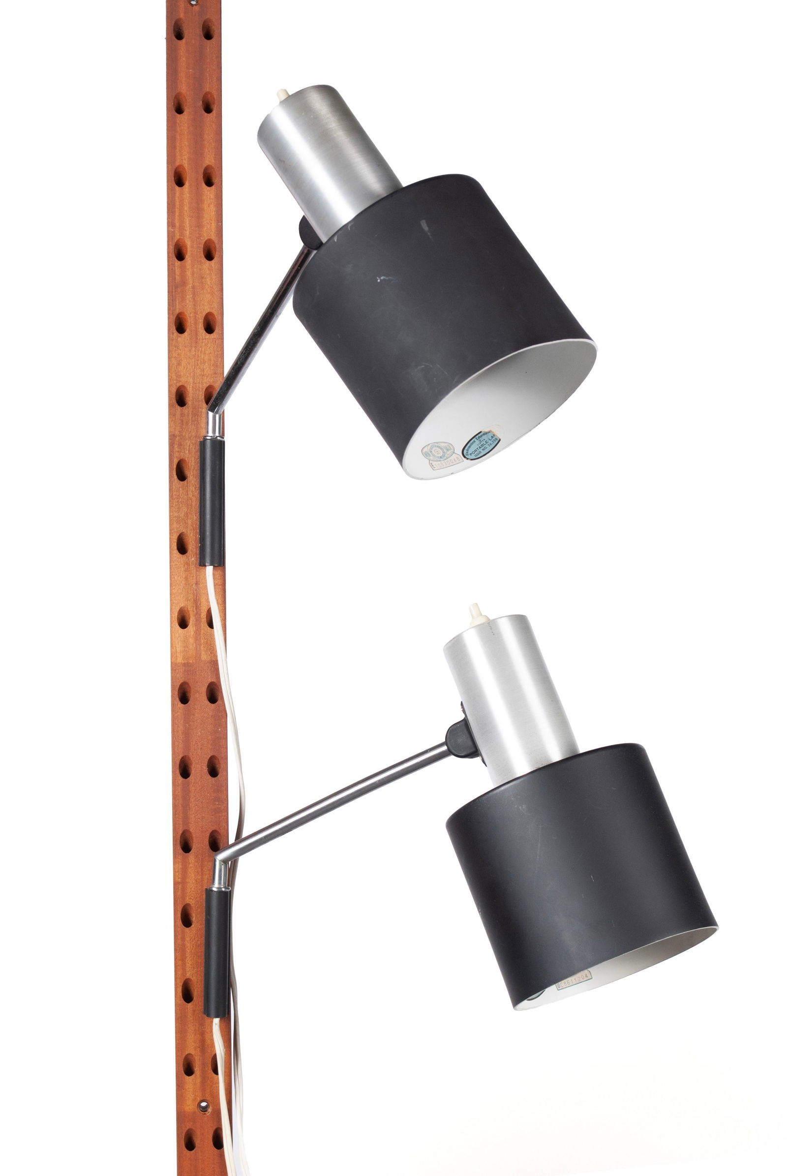 PAIR OF MCM  LUXO  BLACK CAN LIGHTS (1 of 6)