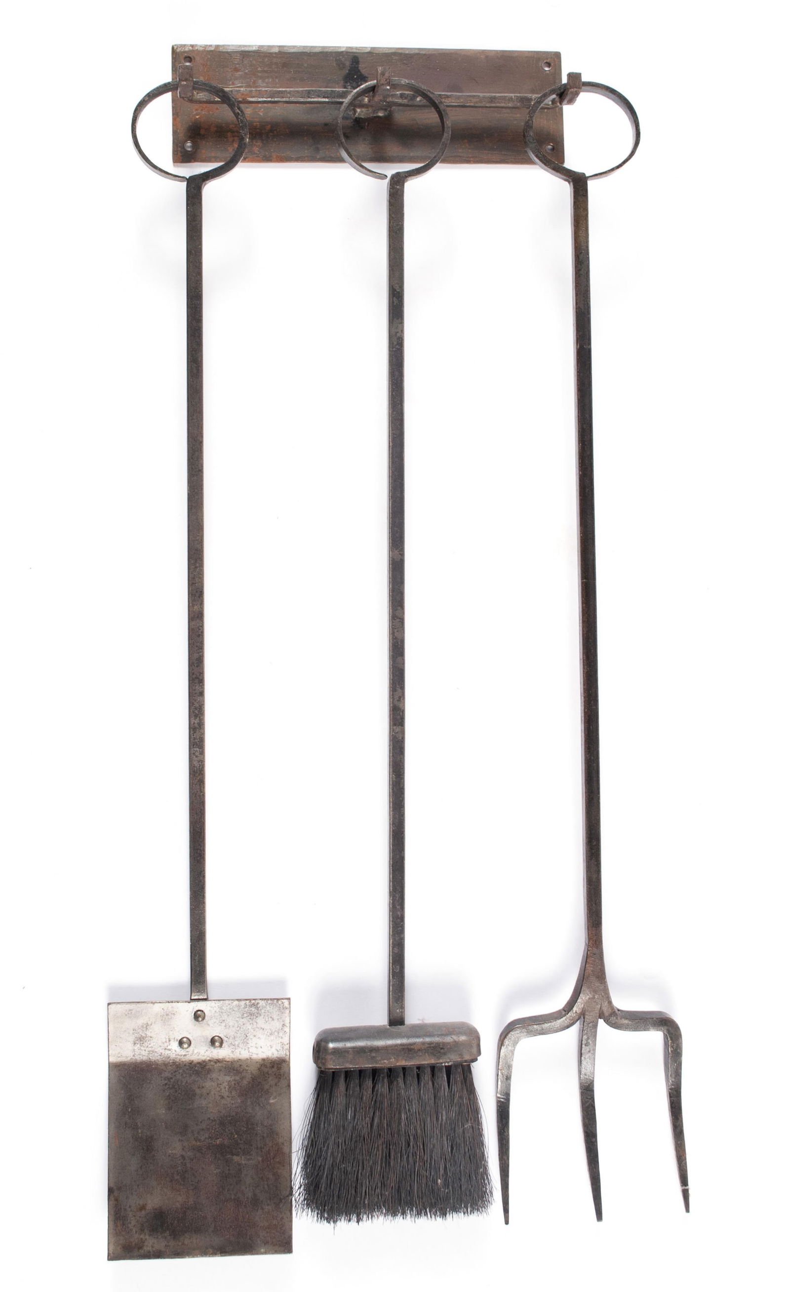WALL MOUNTED FIREPLACE TOOL SET (1 of 7)