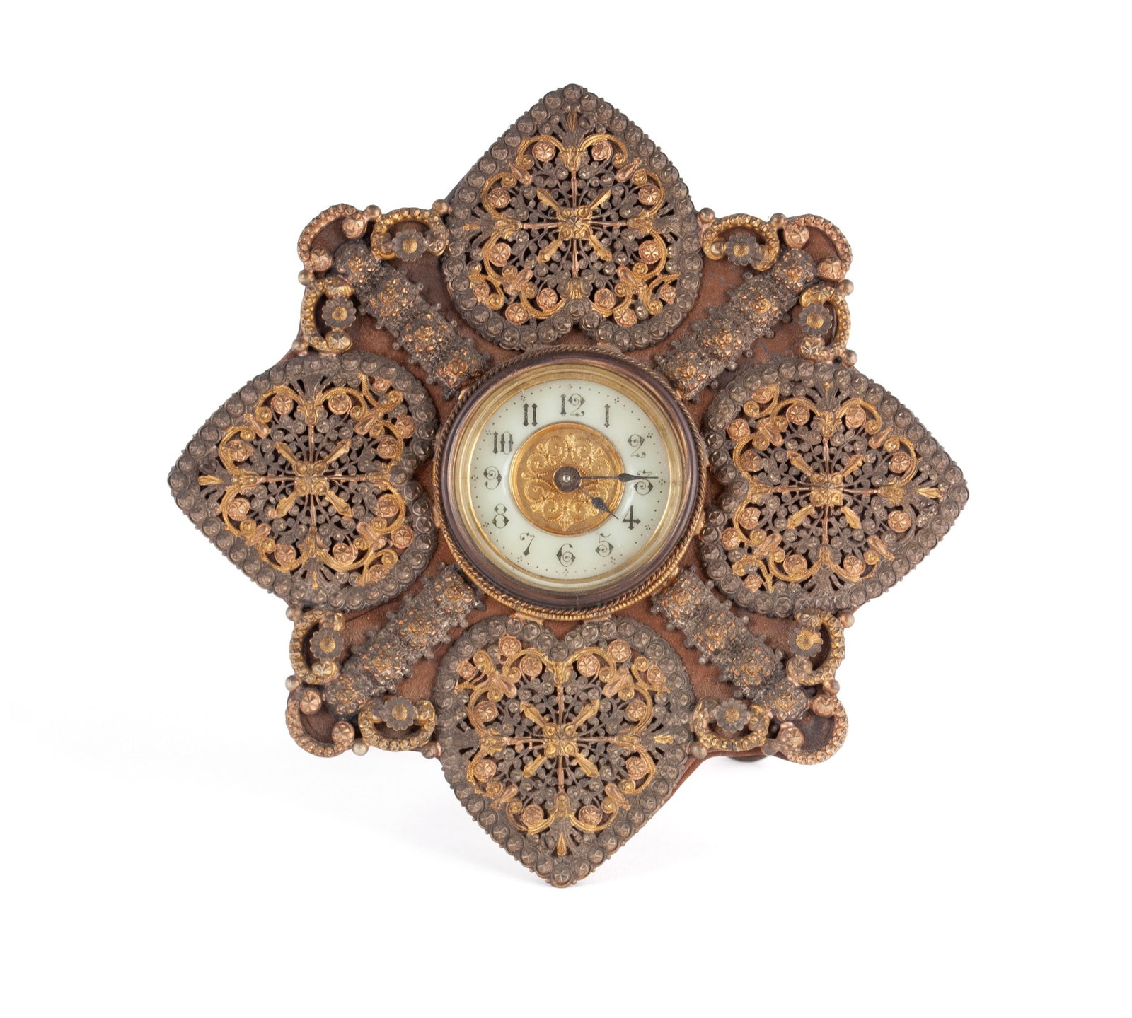 TABLETOP CLOCK BY THE  BRITISH UNITED CLOCK CO. (1 of 6)